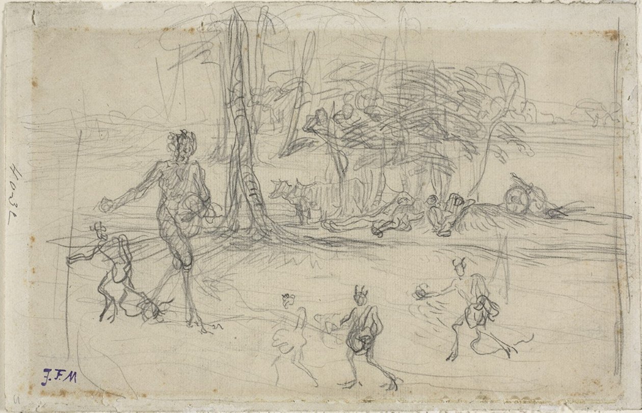 Der Teufel sät von Jean Francois Millet