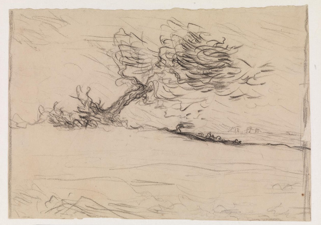 Der Windstoß von Jean Francois Millet