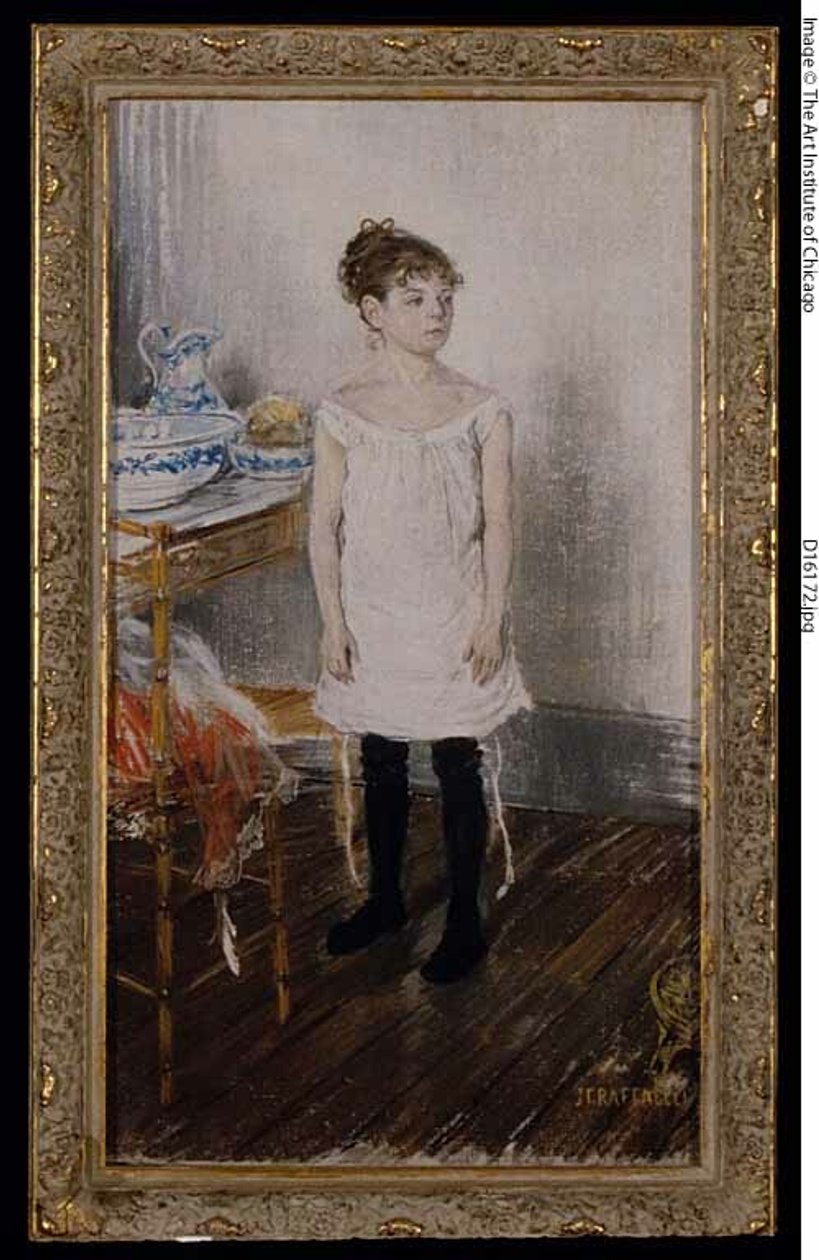 Germaine bei ihrer Toilette von Jean Francois Rafaelli