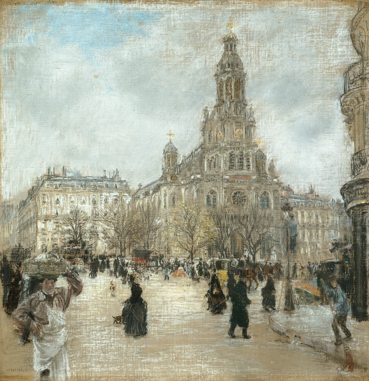 Place de la Trinité, Paris von Jean Francois Rafaelli