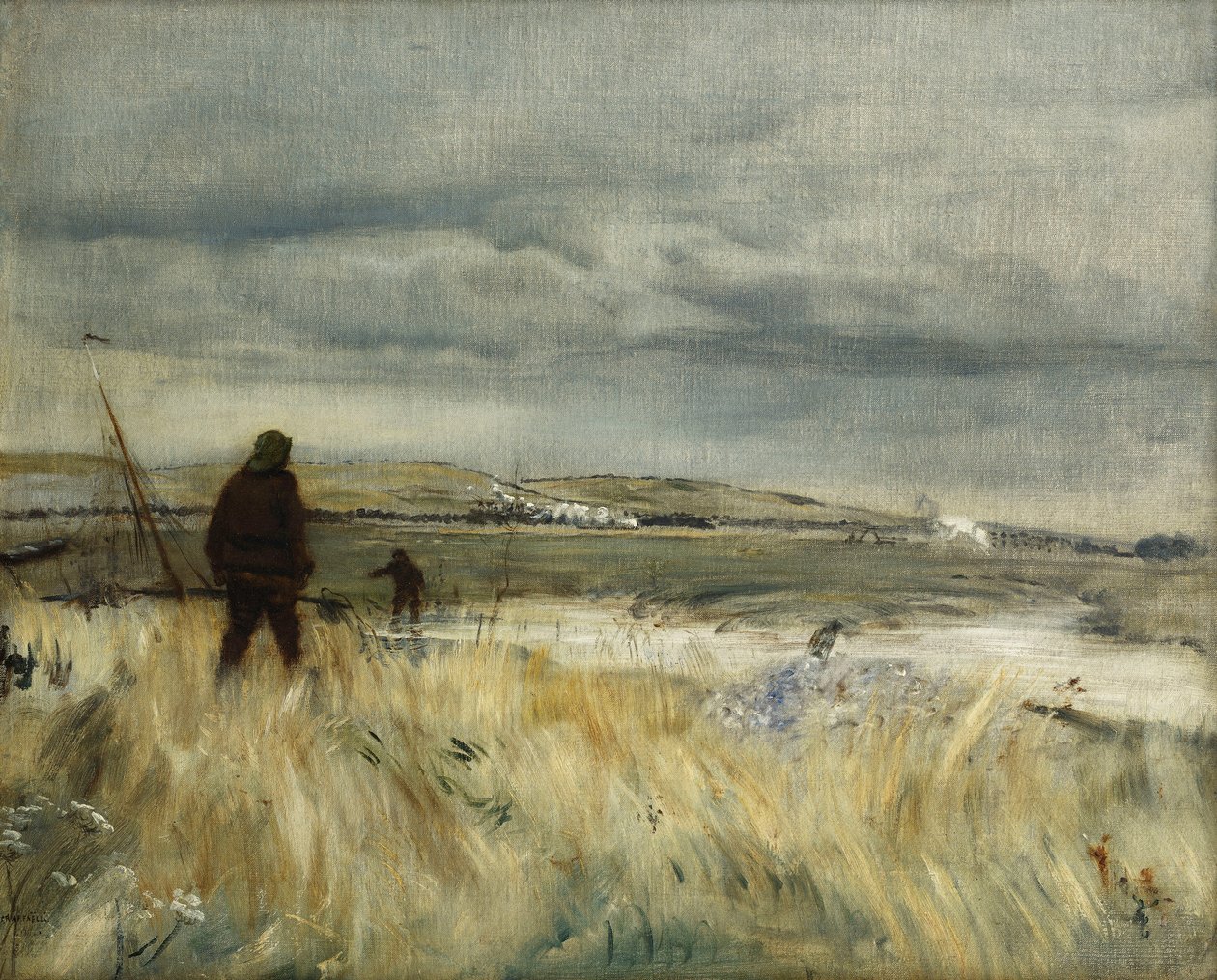 Bretonische Fischer von Jean Francois Raffaelli