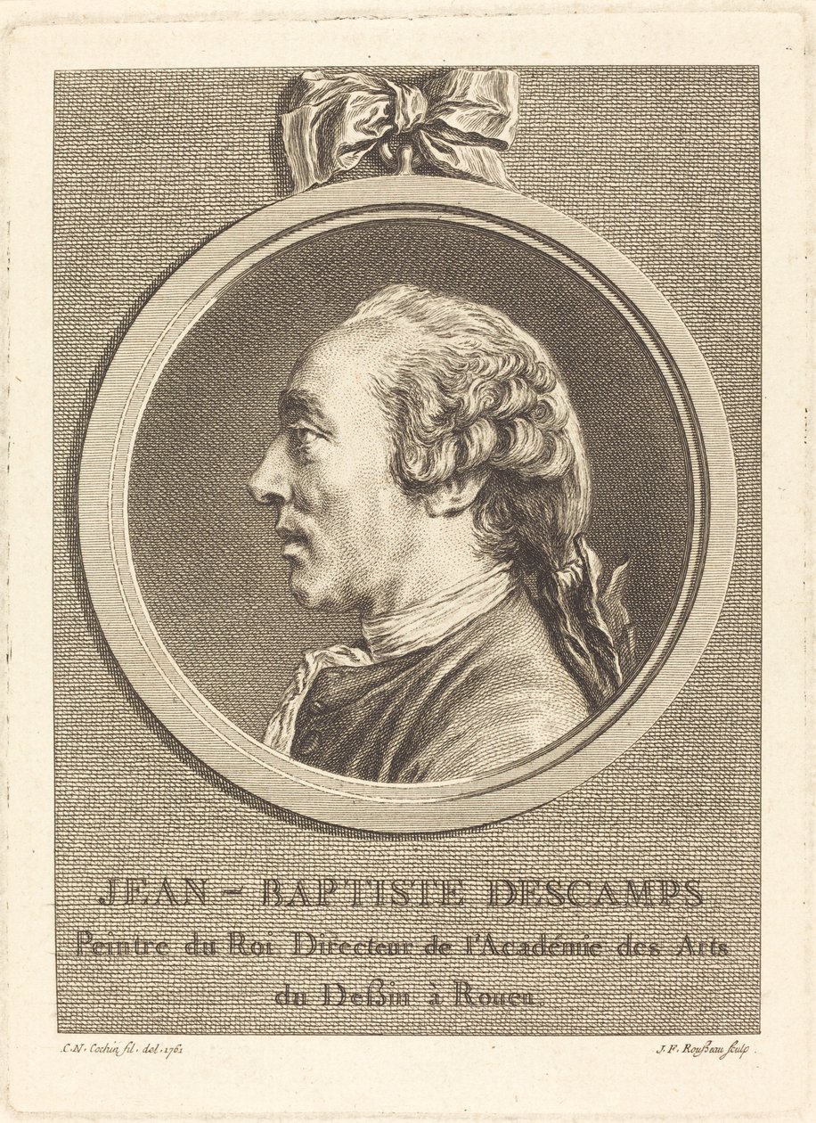 Jean Baptiste Descamps von Jean Francois Rousseau