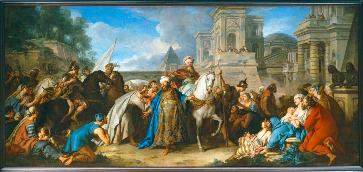 Der Triumph von Mordechai von Jean François de Troy