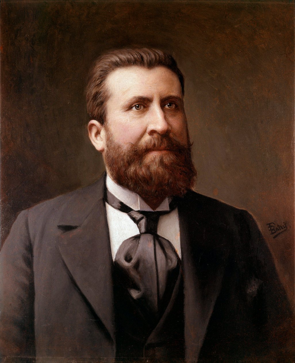 Jean Jaurès, ca. 1900 von Jean François Batut