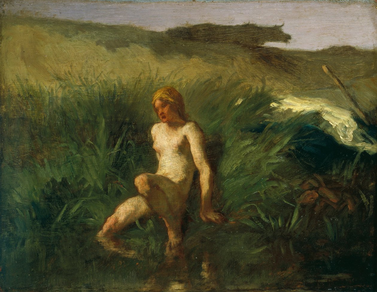 La Baigneuse von Jean Francois Millet