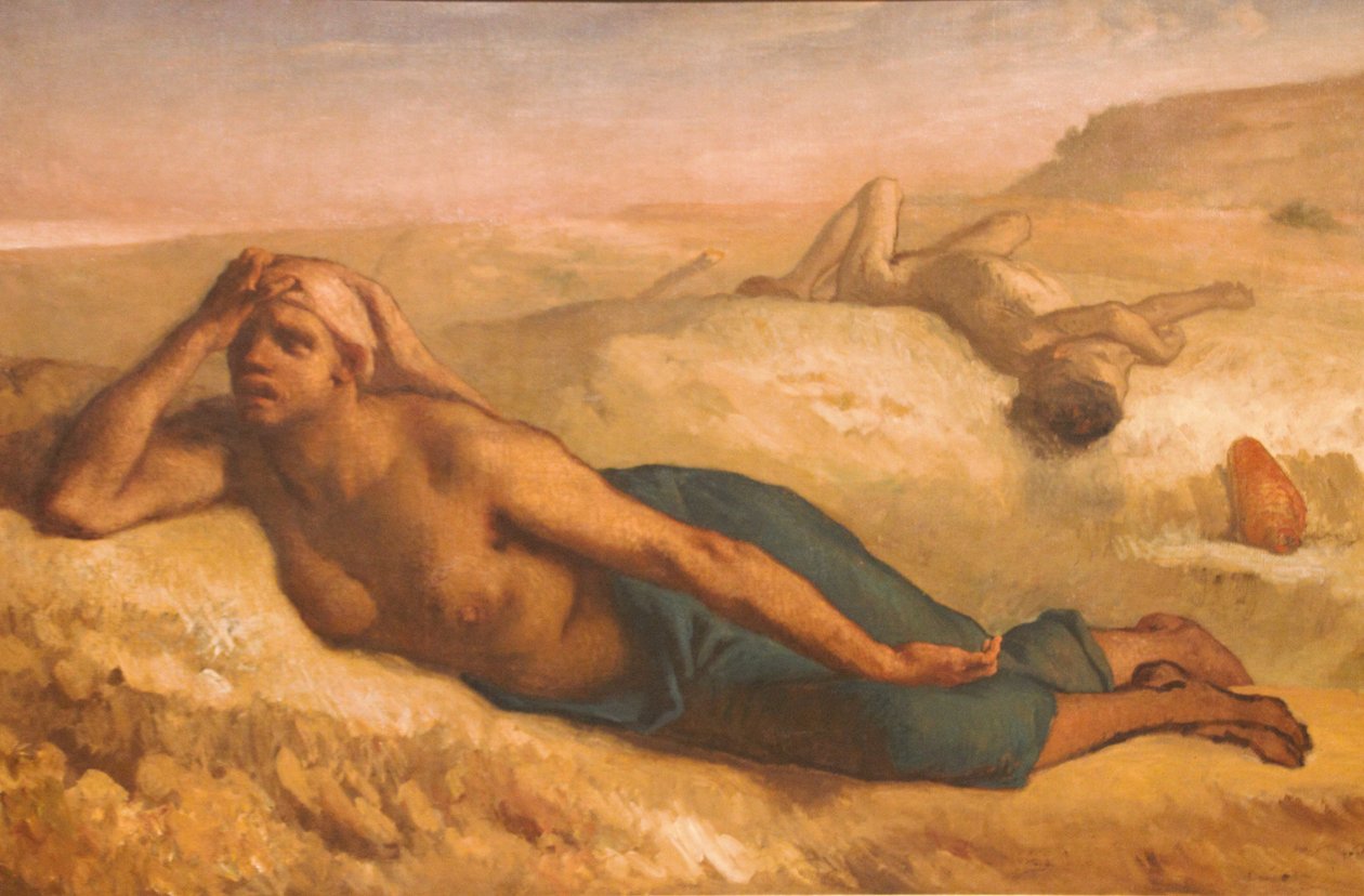 Hagar und Ismael von Jean Francois Millet