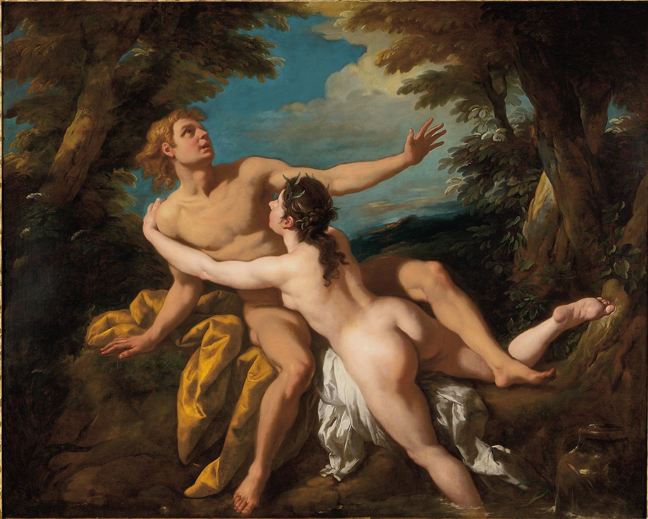 Salmacis und Hermaphroditus von Jean François de Troy