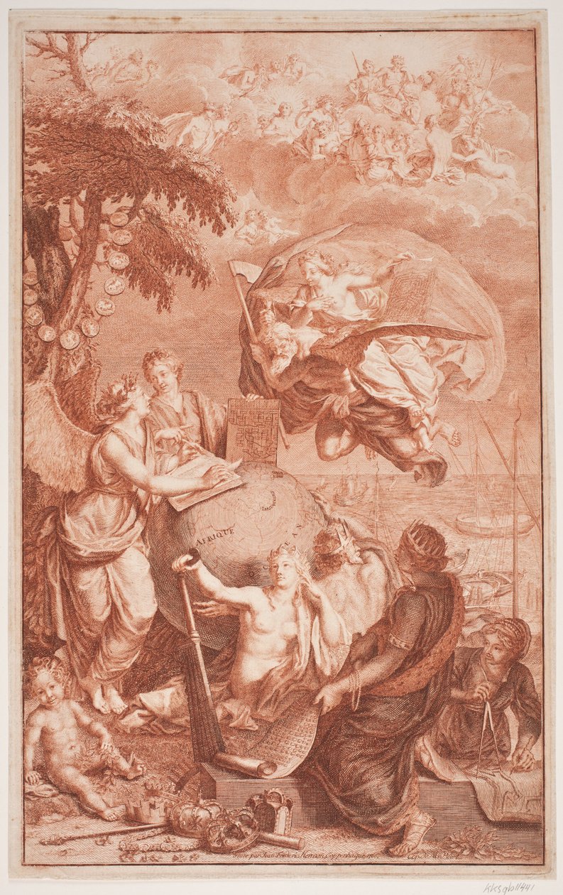Allegorie der Schifffahrt von Jean Frederic Herman