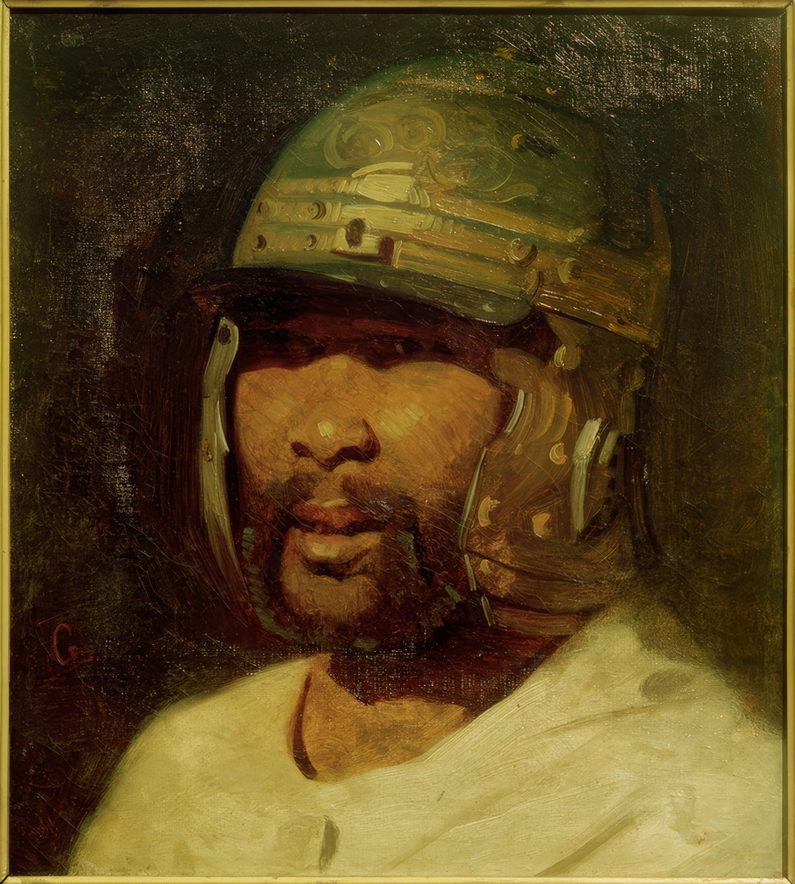 Kopf eines Sarazenen von Jean Francois Gigoux