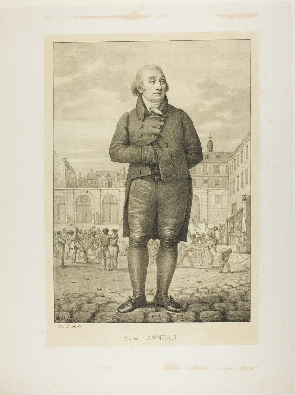 Porträt von M. de Lanneau von Jean Henri Marlet
