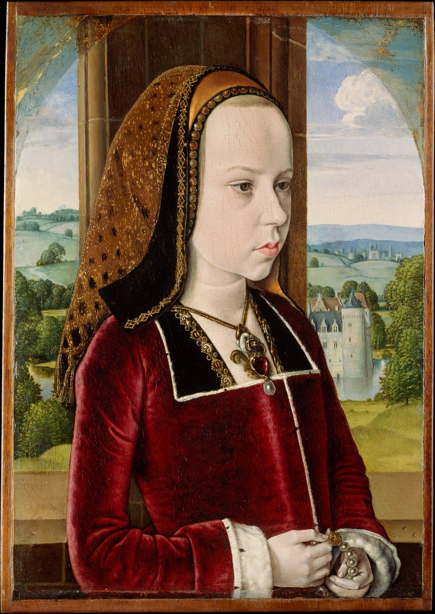 Margarete von Österreich von Jean Hey