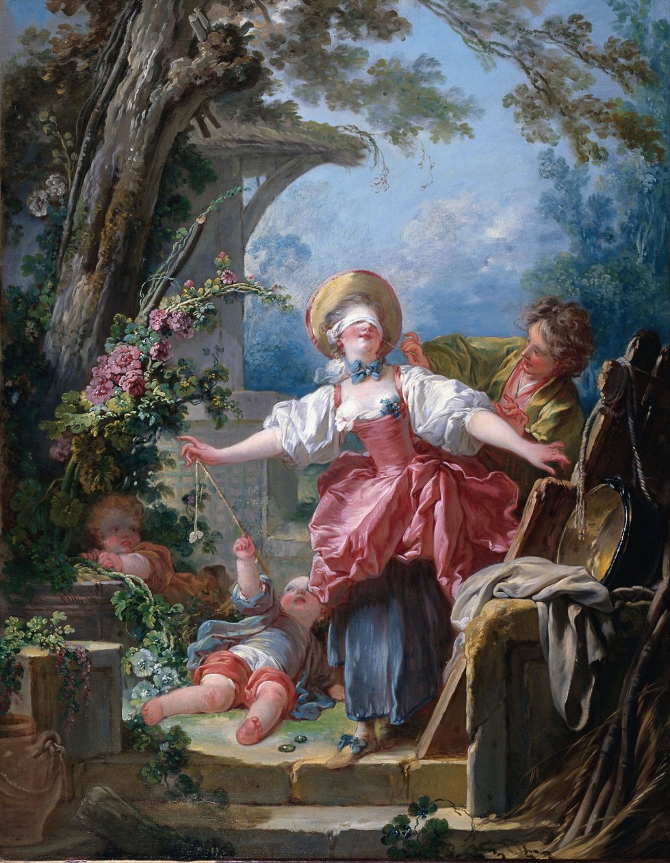 Blindekuh von Jean Honore Fragonard