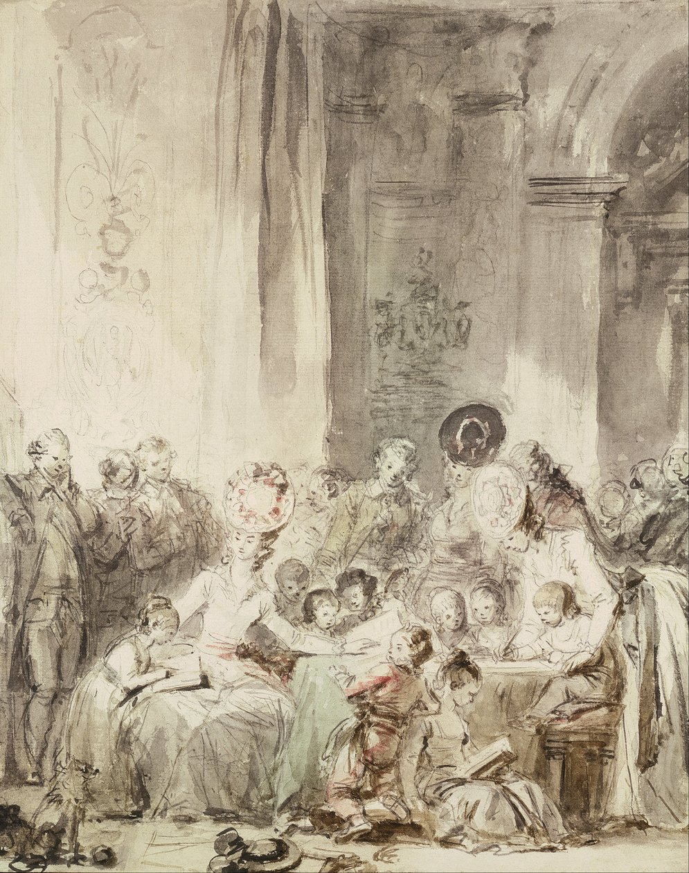 Der Wettbewerb von Jean Honore Fragonard