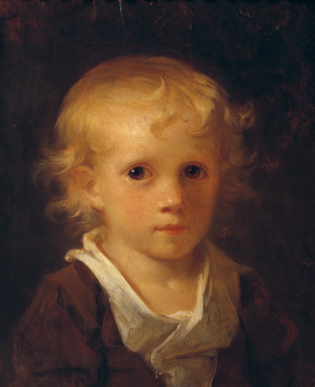 Porträt eines Kindes von Jean Honore Fragonard