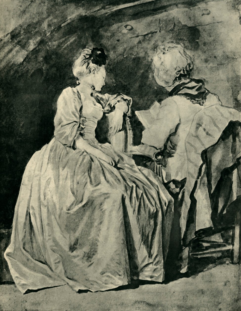 Lesen von Jean Honore Fragonard