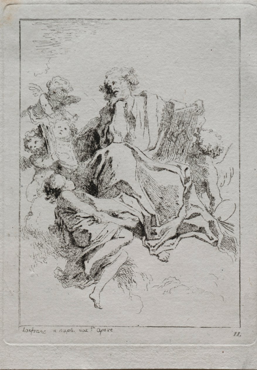 St. Lukas von Jean Honore Fragonard