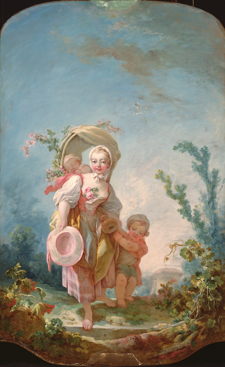 Die Schäferin, 1748-52 von Jean Honore Fragonard
