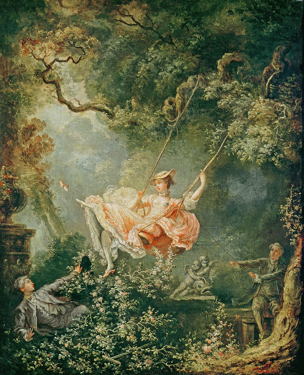 Die Schaukel von Jean Honore Fragonard