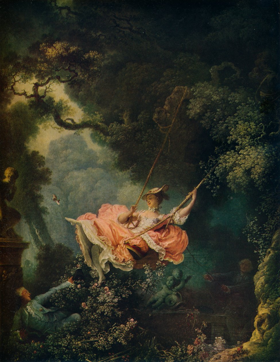 Die Schaukel, ca. 1767 von Jean Honore Fragonard
