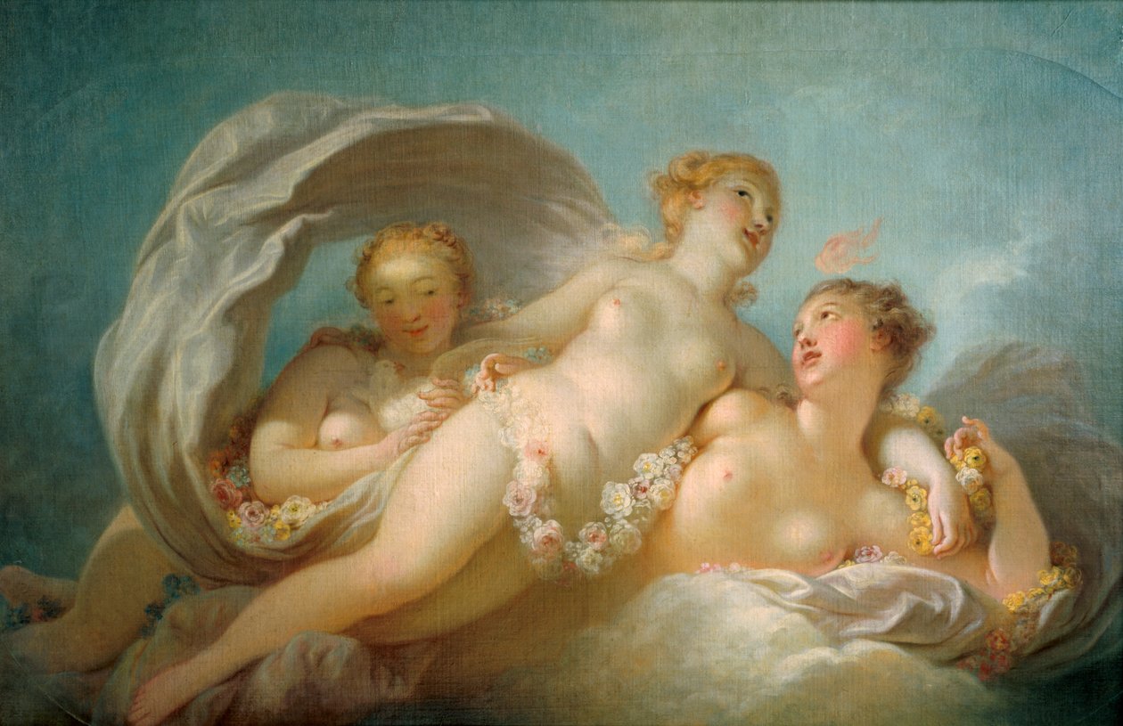 Die drei Grazien von Jean Honore Fragonard