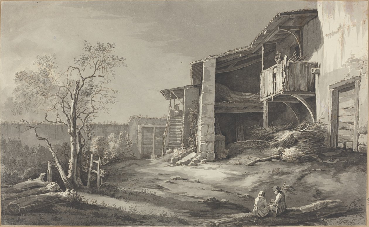 Ein Bauernhof von Jean Jacques de Boissieu