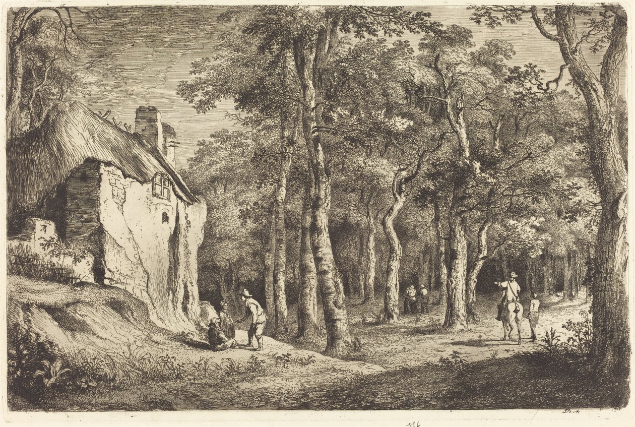 Waldeingang von Jean Jacques de Boissieu