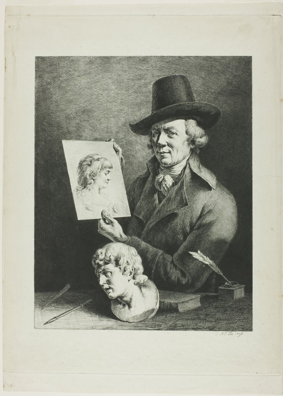 Selbstporträt von Jean Jacques de Boissieu