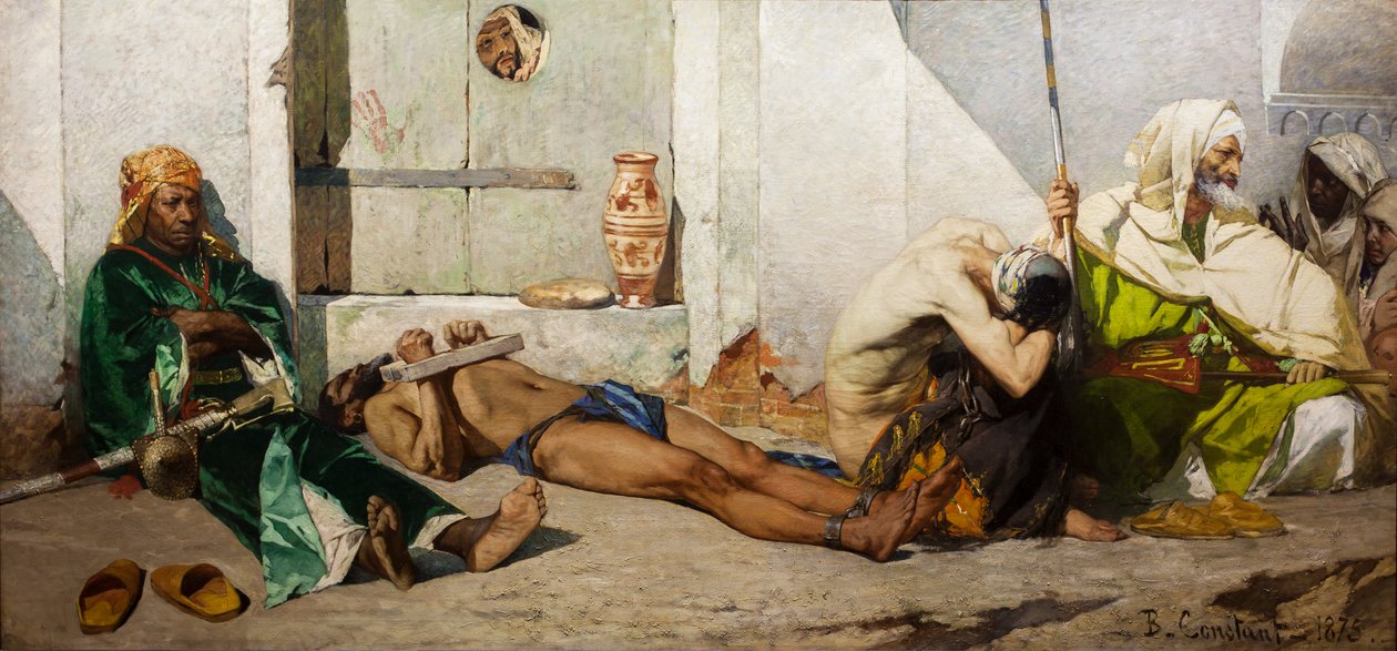Marokkanische Gefangene von Jean Joseph Benjamin Constant