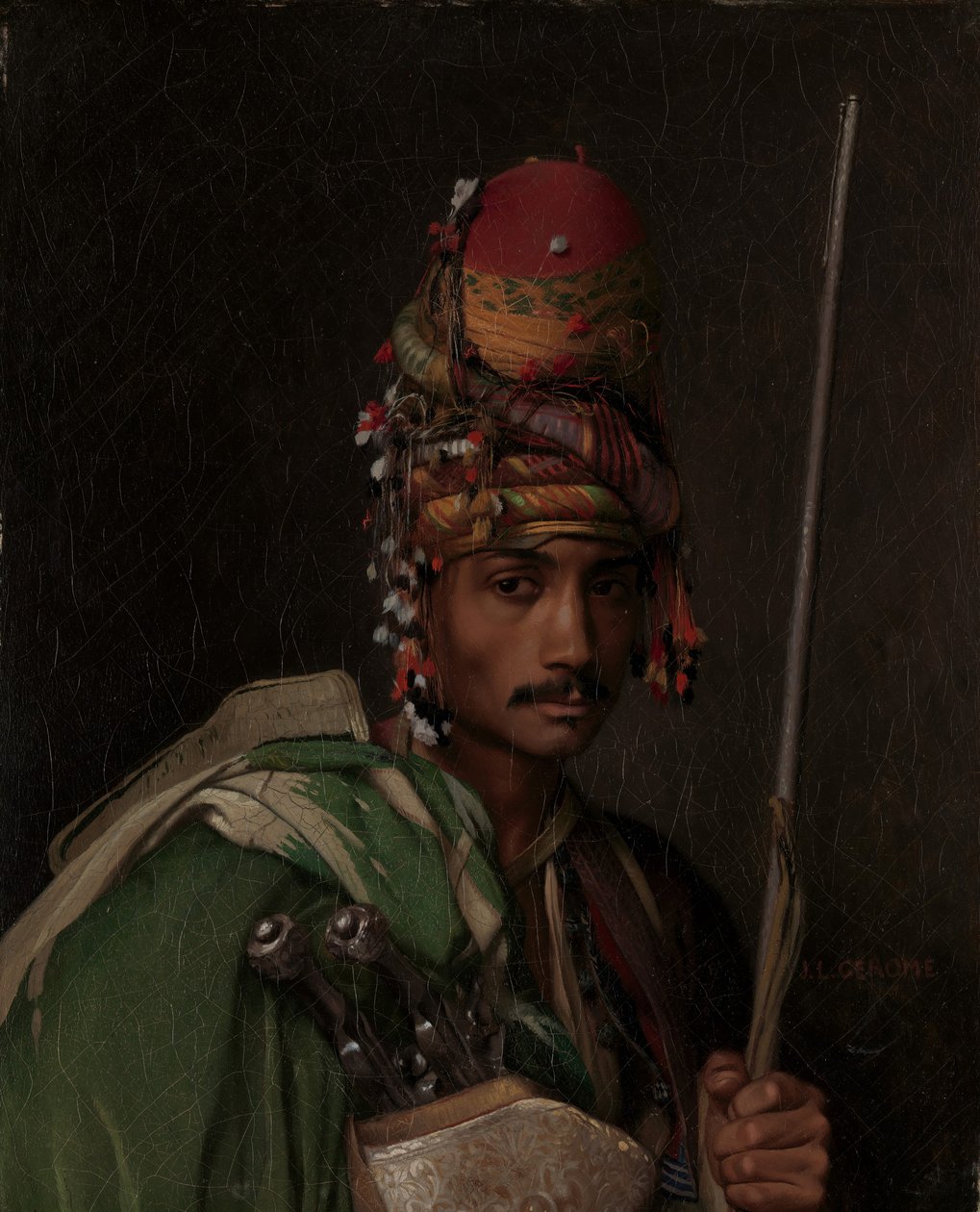 Bashi-Bazouk, ca. 1868-69 von Jean Leon Gerome