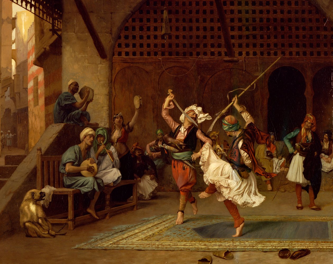Der Pyrrhische Tanz, 1885 von Jean Leon Gerome