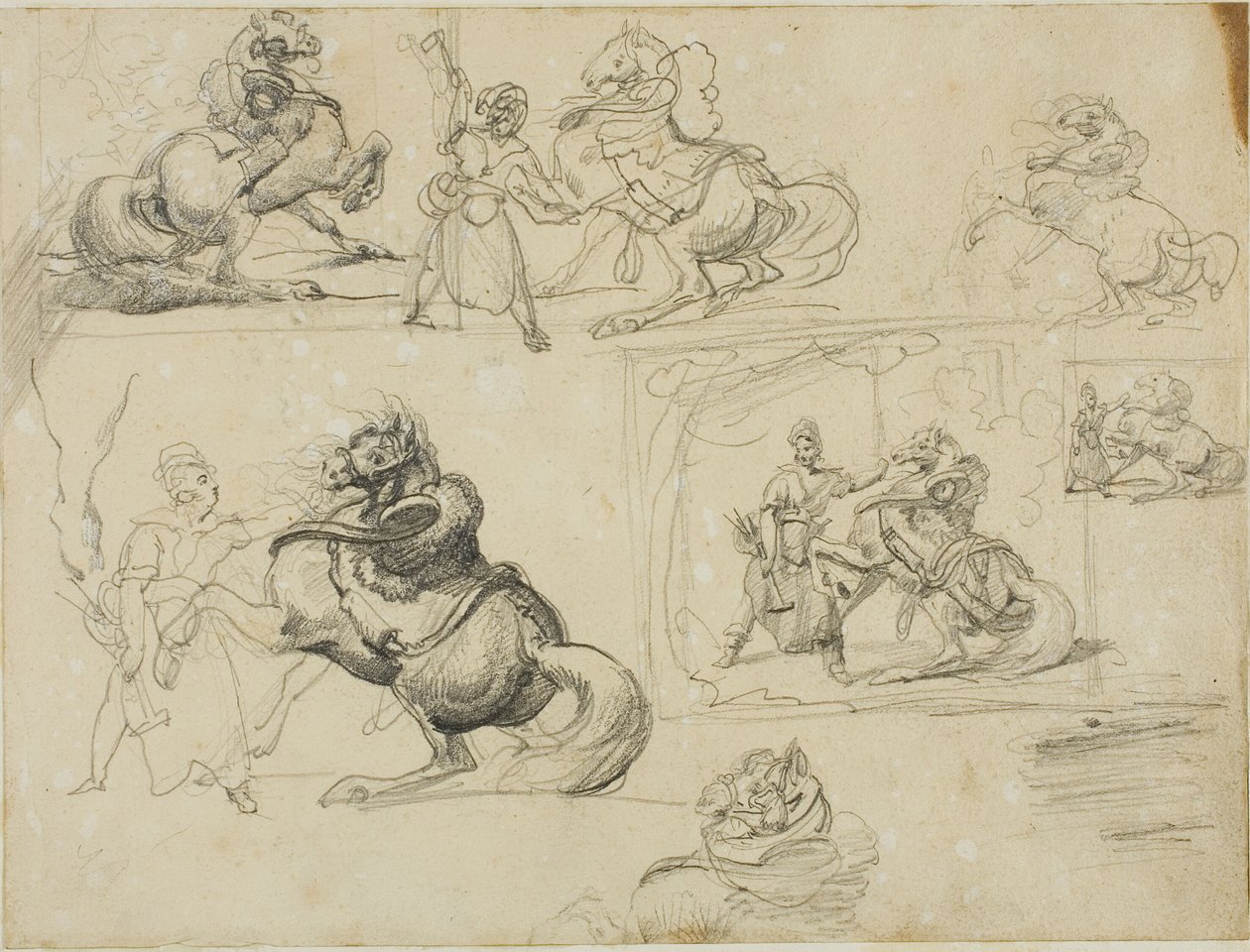 Studien von Jean Louis André Théodore Géricault