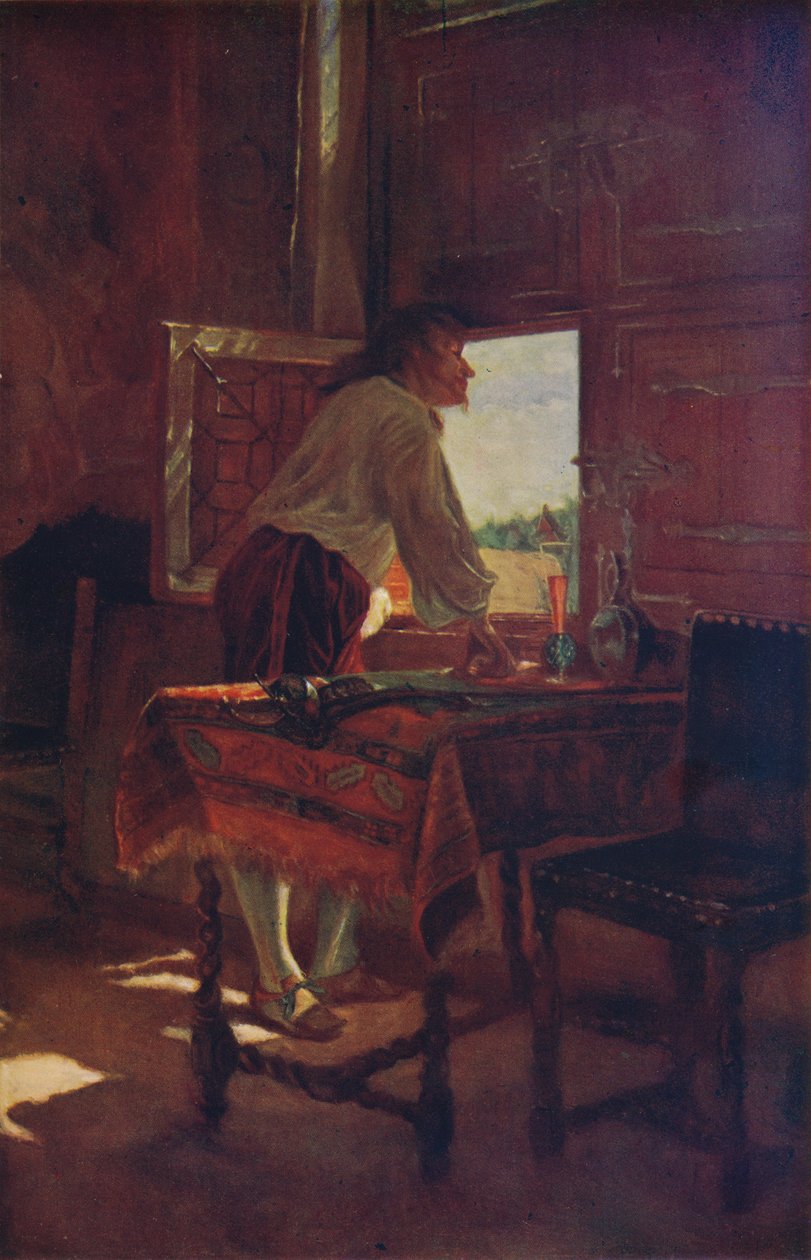 Das Warten, 1857, um 1915 von Jean Louis Ernest Meissonier