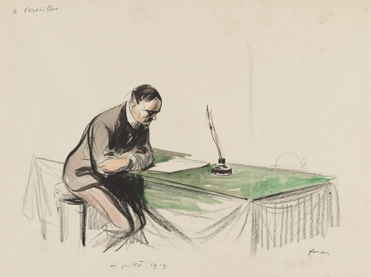 In Versailles, Juli 1919 von Jean Louis Forain