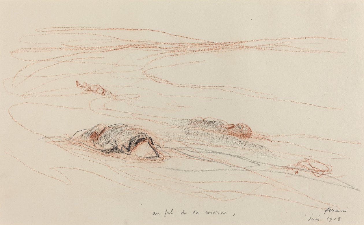 Am Ufer der Marne von Jean Louis Forain