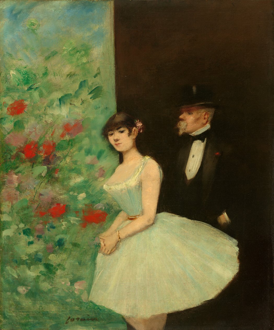 Hinter den Kulissen von Jean Louis Forain