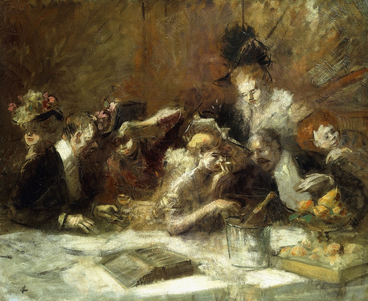 Café Maxim, Paris von Jean Louis Forain