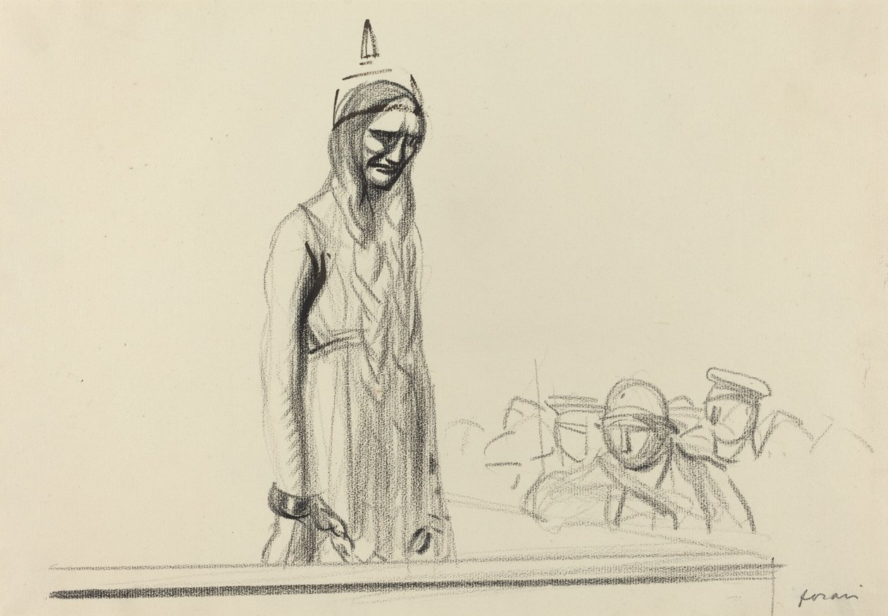 Germania vor den Richtern von Jean Louis Forain