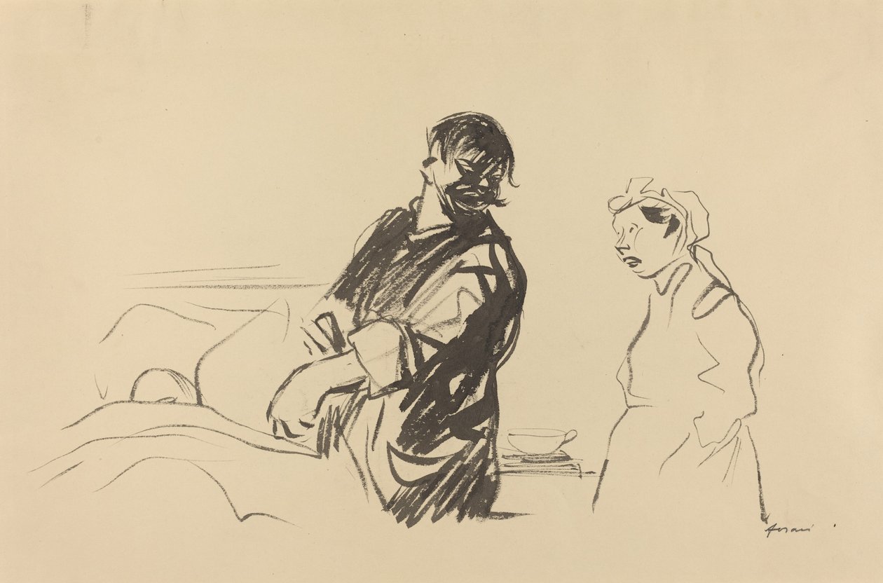 Krankenhausszene von Jean Louis Forain