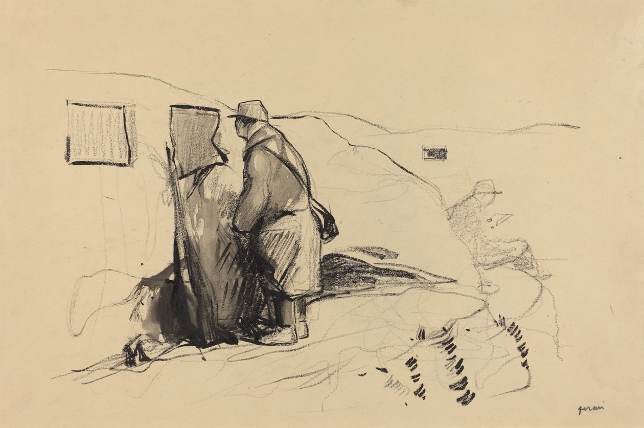 In den Schützengräben von Jean Louis Forain