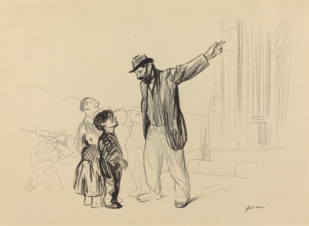 Die Kirche ihrer Väter von Jean Louis Forain