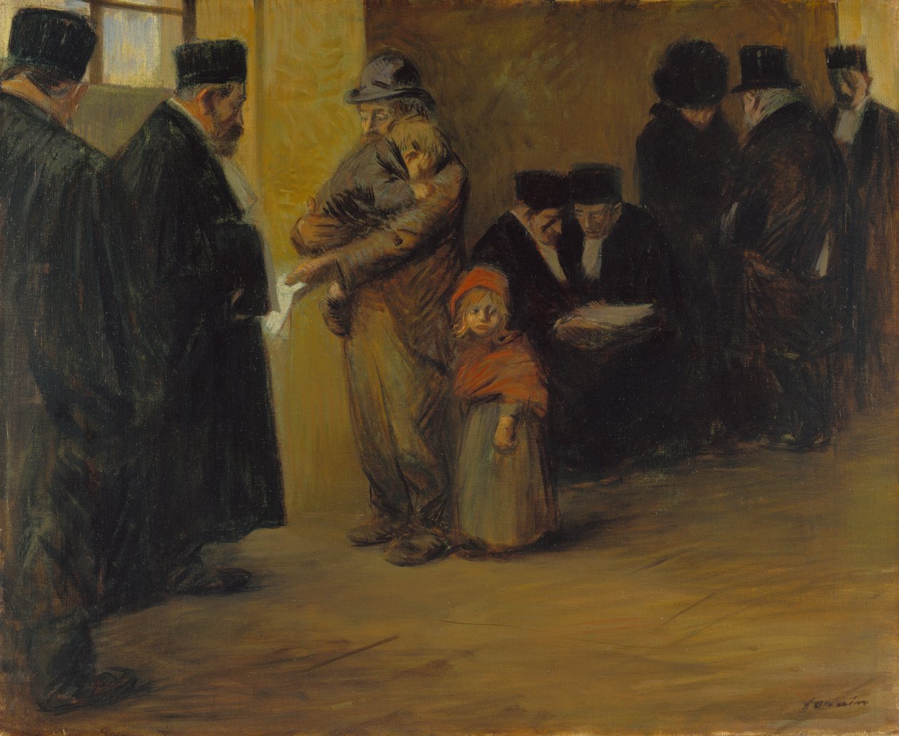 Rechtshilfe, 1900er-1910er von Jean Louis Forain