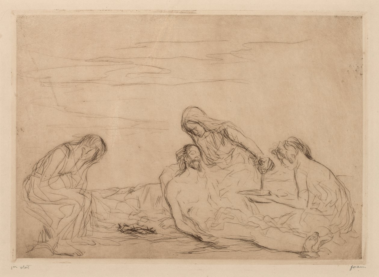 Pietà (dritte Platte) von Jean Louis Forain
