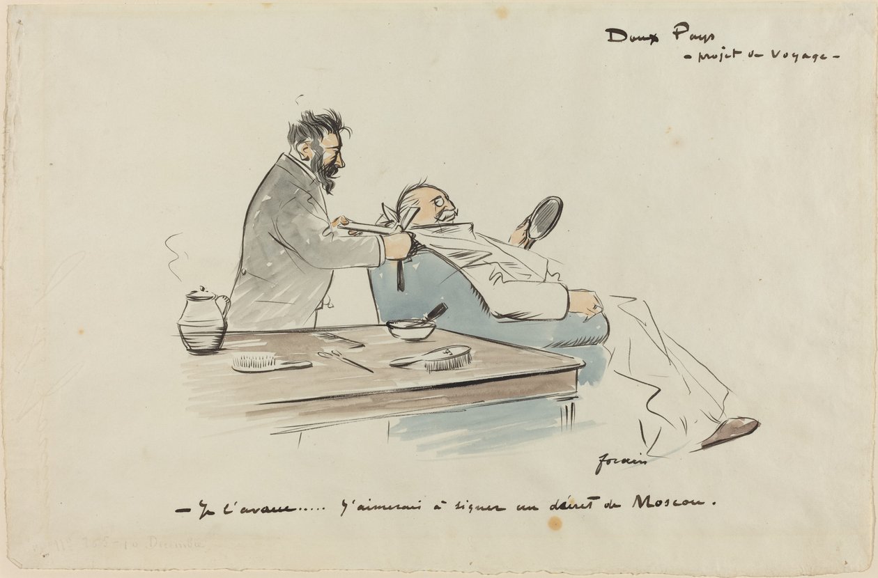 Reiseprojekt von Jean Louis Forain