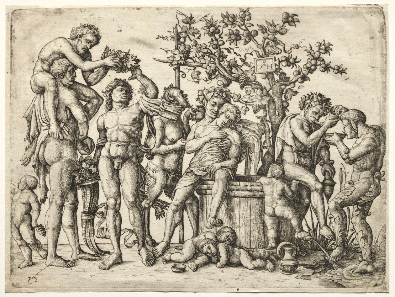 Das Bacchanal von Jean Louis Forain