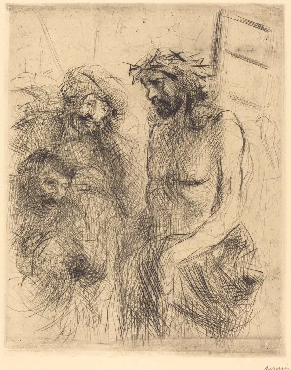 Die Verspottung Christi von Jean Louis Forain
