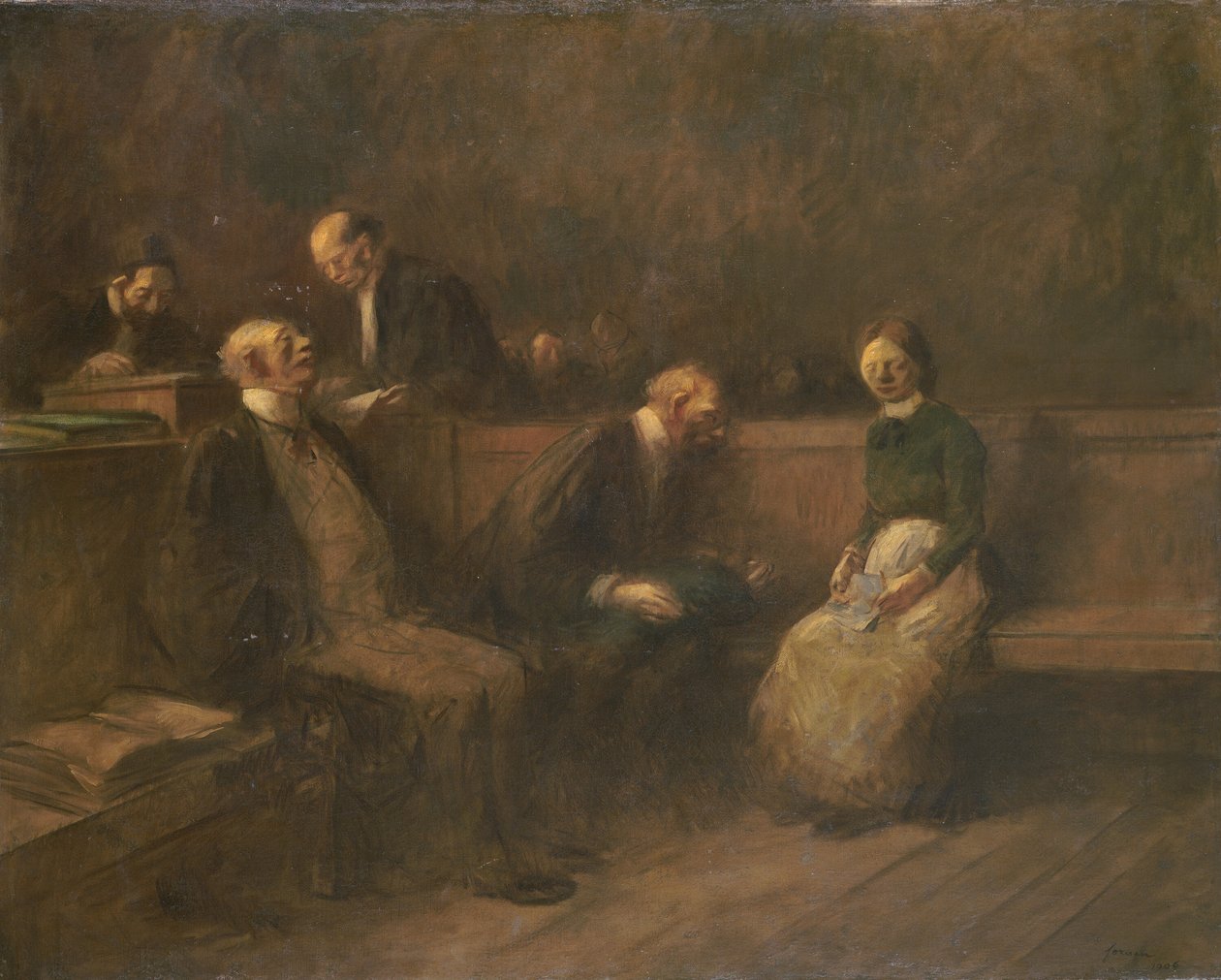 Die Petition von Jean Louis Forain