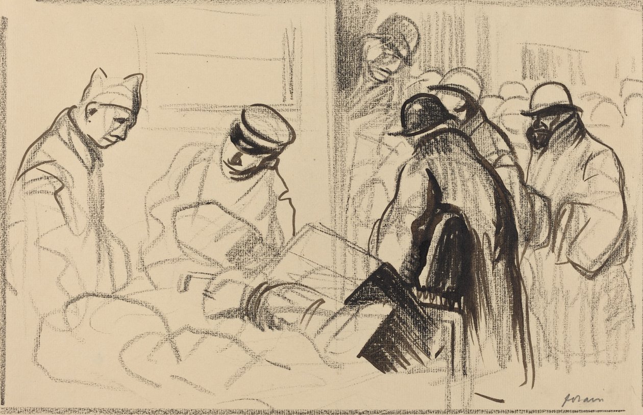 Der Zug nach Bern von Jean Louis Forain