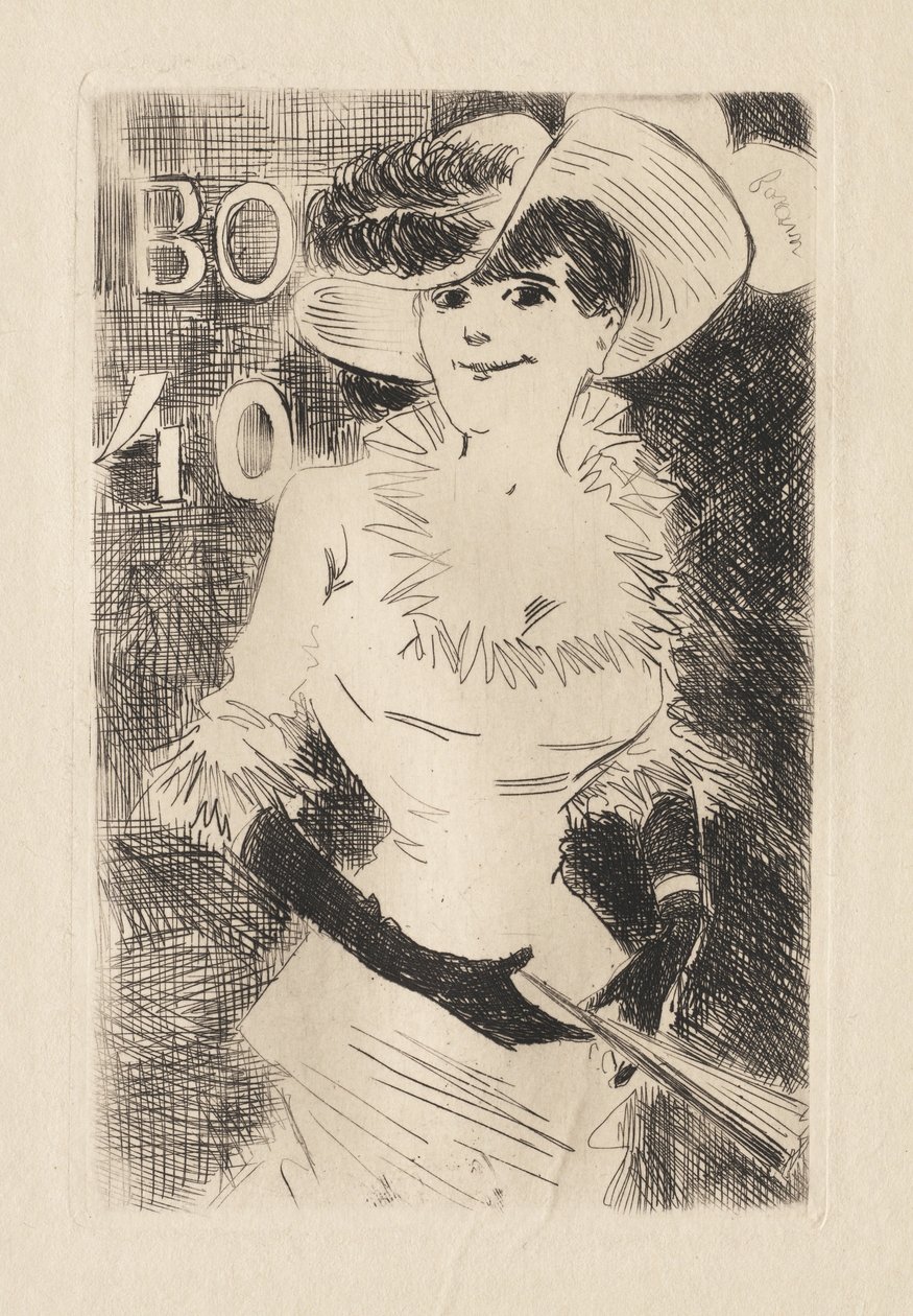 Der Spaziergänger, 1880-86 von Jean Louis Forain
