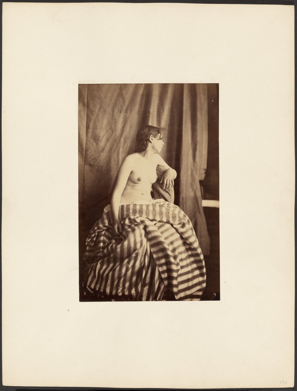 Aktstudie von Jean Louis Marie Eugène Durieu