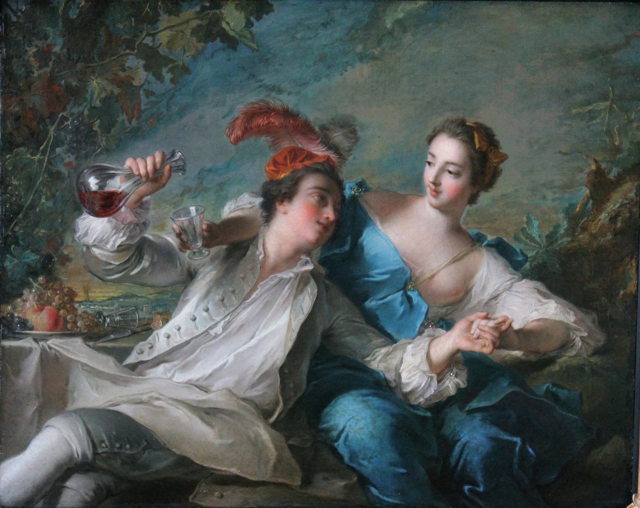 Die Liebenden von Jean Marc Nattier